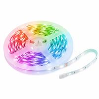 Bandă LED RGB HOVVIDA 5 m, 150 LED-uri, multicolor, cu control prin aplicație și telecomandă, mod muzical, incomplet (un element lipsă) — ca nou (stare: vezi a 2-a poză) 1