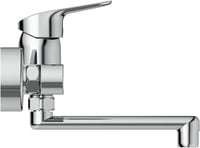 Ideal Standard Ceraflex Fali Konyhai Csaptelep, 200 mm Kifolyócsővel, Króm, Forgatható, S-Csatlakozás, Víztakarékos Rendszerrel, 38 mm Állít 3
