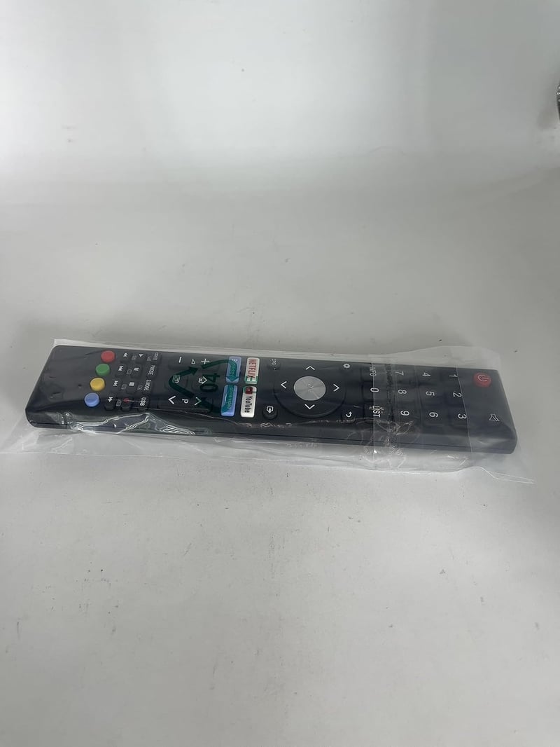 Telefunken távirányító - YouTube és Netflix gombos, 4K Ultra HD TV-khez, egyszerű használat