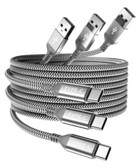Samsung, iPhone, iPad USB-C gyorstöltő kábel szett, 3 db, 0,5/1/2 m 1