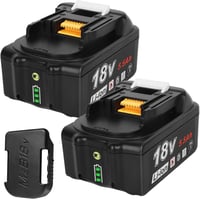 AKKOPOWER 18V 5.5Ah Akkumulátor LED Kijelzővel - Makita Kompatibilis 2db 1