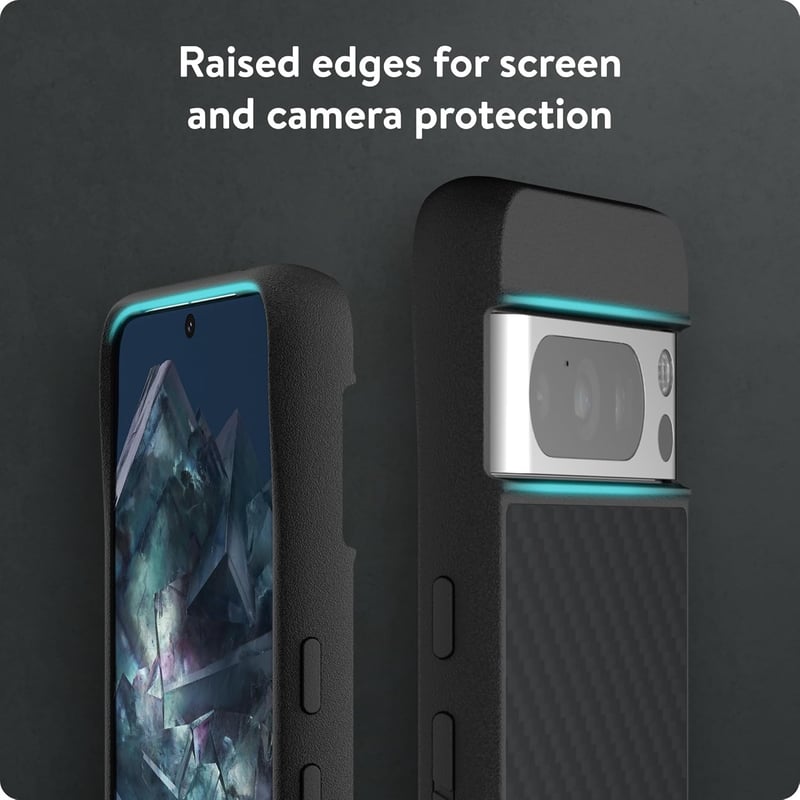 Mous Limitless 5.0 Carbon Fibre Tok Google Pixel 8 Pro MagSafe Kompatibilis Védőtok Szénszálas Mobiltelefon Burkolat