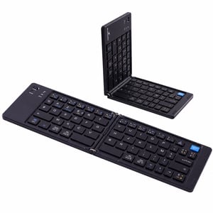 Bluestork KB Mini Fold sklopiva Bluetooth tipkovnica - crna — bez kabela za punjenje (stanje: vidi 2. sliku)
