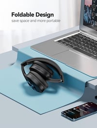 TeckNet Bluetooth Fejhallgató Vezeték Nélküli Hi-Fi Sztereó Mikrofonnal Zajszűréssel 8