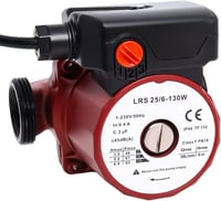 Poweka LRS25/6-130 Keringető Szivattyú, 46/67/93W, 6m Emelőmagasság, Fűtésrendszerhez, Padlófűtéshez, Napkollektorhoz, Rozsdamentes Acél, 23 1