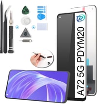 RongZy LCD Kijelző Oppo A72 5G/A73 5G/A53 5G Telefonokhoz - Érintőképernyős Digitalizáló Csereképernyő Szerelőkészlettel, Fekete 1