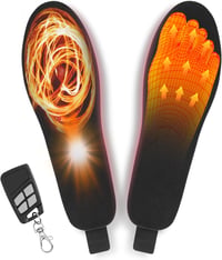 Flintronic Fűthető Talpbetét Távirányítóval - 41-46 Méret, USB Kábellel, 10 Órás Üzemidő, Mosható, Szabható - Vadászathoz, Túrázáshoz, Síelé 1