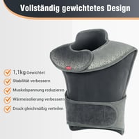 Comfytemp Infravörös Súlyozott Nyak és Vállmelegítő Párna, 1,1 kg, 6 Hőfokozat, 1-3 Órás Időzítő, 57x50 cm, Mosható  3