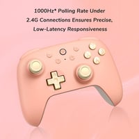 8bitdo Ultimate 2C Vezeték Nélküli Kontroller PC és Android Eszközökhöz - Hall-Effekt Joystick, 1000 Hz Válaszidő, Programozható Gombok, Tur 4