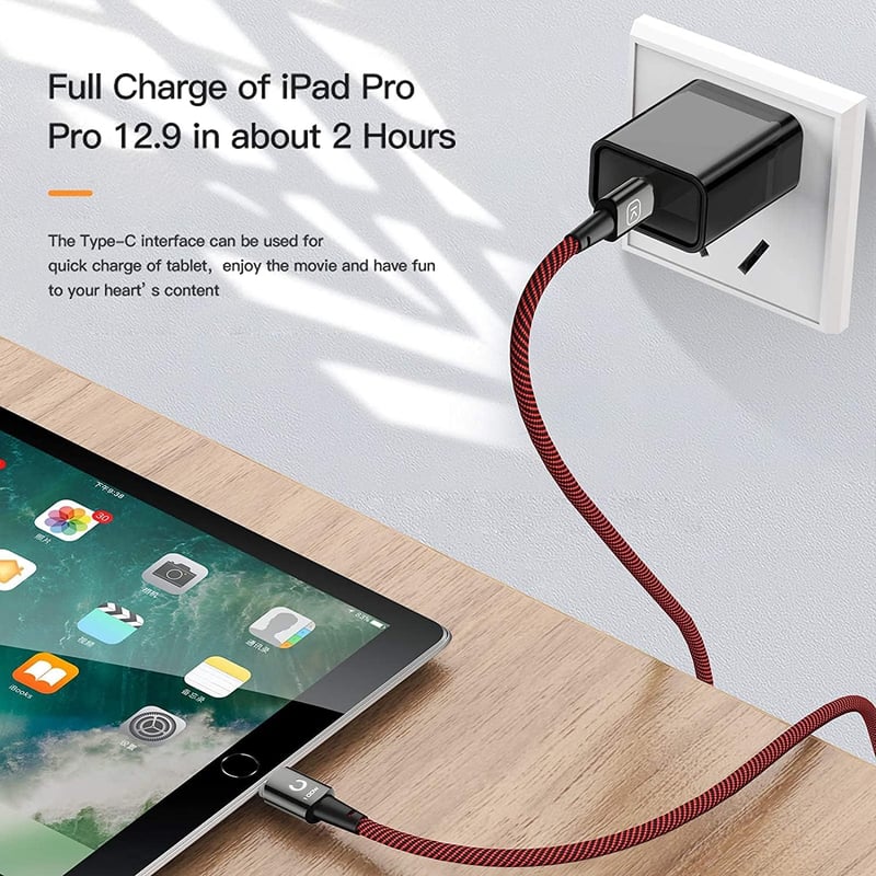 Mágneses USB-C kábel 100W - MacBook, iPad, Galaxy gyorstöltő és adatátviteli