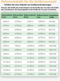 Norhogo Mágneses Szúnyogháló Erkélyajtóra - Fúrás Nélkül Felszerelhető Rovarháló Fekete 90x200 cm - Teraszajtóra, Pincebejáratra 6