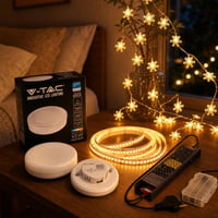 Večernja čarolija svjetla: 1x LED žarulja + 10m LED traka + 6m svjetlosni niz 1
