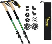 Wedo 3 részes alumínium túrabot 65-135cm, Nordic walking és Camino túrákhoz 1