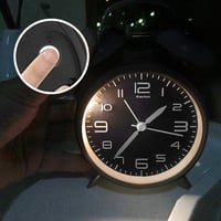Eachui Ébresztőóra Éjszakai Fénnyel, Nagy 4 Hüvelykes Számlap, Csendes Működés - Black 5