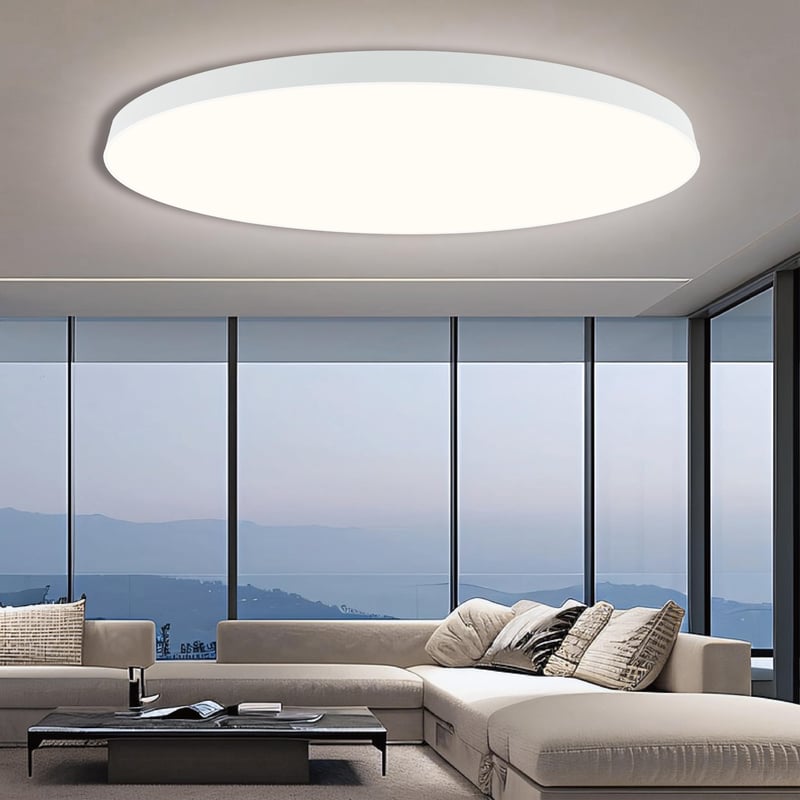 EACLL LED stropna svjetiljka okrugla Ø30 cm 24W 2700 lumena s neutralnom bijelom svjetlošću