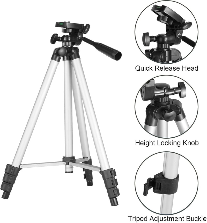 EACONN 70mm refraktor teleszkóp 400mm fókusztávolság AZ állvánnyal kezdőknek