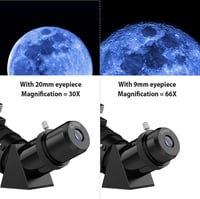 EACONN 80mm Csillagászati Teleszkóp 600mm Hordozható Utazó Távcső Tripod Telefonadapterrel 4
