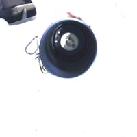 HUAEU LED podna lampa 6W GU10 usmjerena prema gore, unutarnja, crna, topla bijela 3000K, 500 lm — žarulja nedostaje (stanje: vidi 2. sliku) 2
