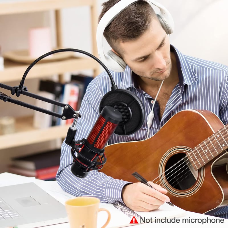 YOUSHARES 6 rétegű pop filter Blue Yeti és más mikrofonokhoz