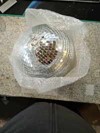 Glob disco cu oglinzi Sunshine Smile 25 cm, suspendabil — Fără lanț de agățare și cârlige autoadezive (stare: vezi imaginea nr. 2) 2