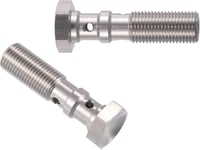 Autohaux M10x1.25 Turbó Fékvezeték Csavar Dupla Banjo Csavar 39mm 6