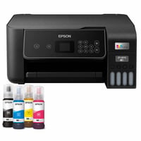 Multifunkčná tlačiareň Epson EcoTank ET-2870 A4 Wi-Fi s atramentovými nádržkami, čierna, azúrová – bez 3-ročnej zásoby atramentu (stav: pozri 2. obrázok) 1