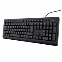Set tastatură și mouse cu fir Trust Taro, layout german QWERTZ — fără mouse (stare: vezi a 2-a imagine) 1