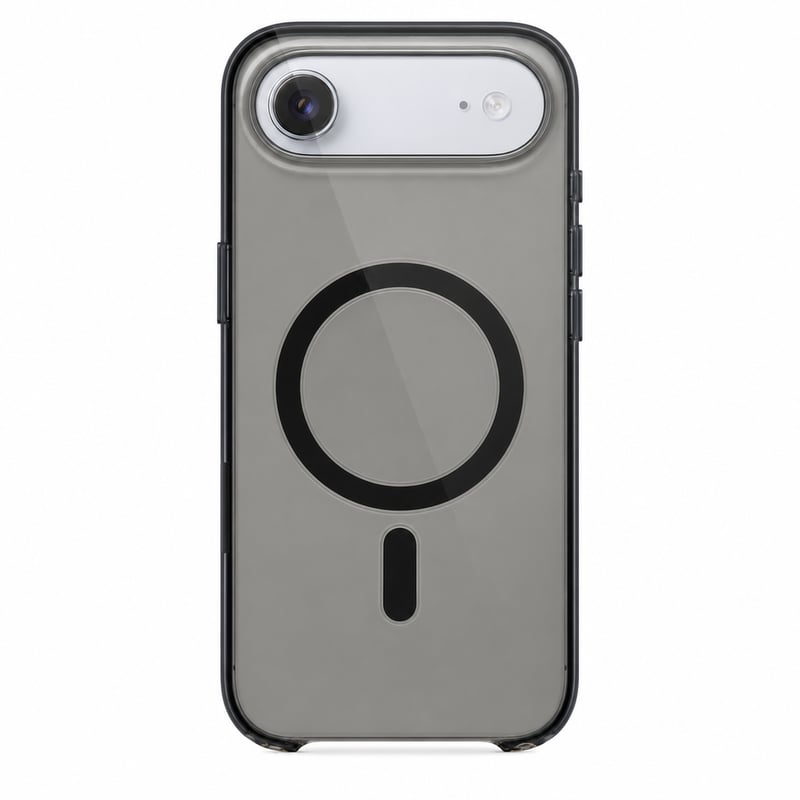 Husă Apple iPhone Air MagSafe - Culoare Shadow, protecție transparentă - Utilizat — uzură la bază, în zona porturilor (stare: vezi a 2-a imagine)