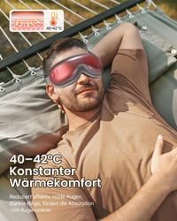 RENPHO Eyeris 1 Szemmaszírozó Készülék Melegítéssel, Vibrációval és Bluetooth Zenével - Enyhíti a Szemfáradtságot, Javítja az Alvásminőséget 2