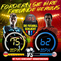 NET PLAYZ Futball Radar Sebességmérő - Edzőfelszerelés Sebességérzékelővel, Állítható Szögű Sporteszköz Futball, Golf, Baseball és Más Sport - Black, M 5