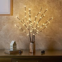 Eambrite 3 darabos LED ágvilágítás 60 LED meleg fehér 76 cm kültéri beltéri 1