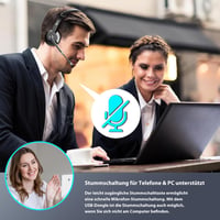 Earbay Bluetooth Headset Mikrofonnal, USB Adapterrel és Töltőállomással 3