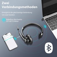Earbay Bluetooth Headset Mikrofonnal, USB Adapterrel és Töltőállomással 2