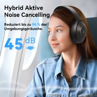 Bluetooth slúchadlá EarFun Wave Life s potlačením hluku, 45dB ANC, Hi-Res Audio, 60-hodinová výdrž batérie, 4 mikrofóny, multipoint, herný režim 3