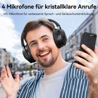 Bluetooth slúchadlá EarFun Wave Life s potlačením hluku, 45dB ANC, Hi-Res Audio, 60-hodinová výdrž batérie, 4 mikrofóny, multipoint, herný režim 4