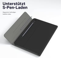 Earto Samsung Galaxy Tab S10 Lite/FE Mágneses Billentyűzet QWERTZ, S Pen Tartóval 6