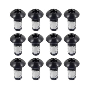 Șurub frână pe disc MTB EASTERN POWER M5x10 mm - negru - 12 buc