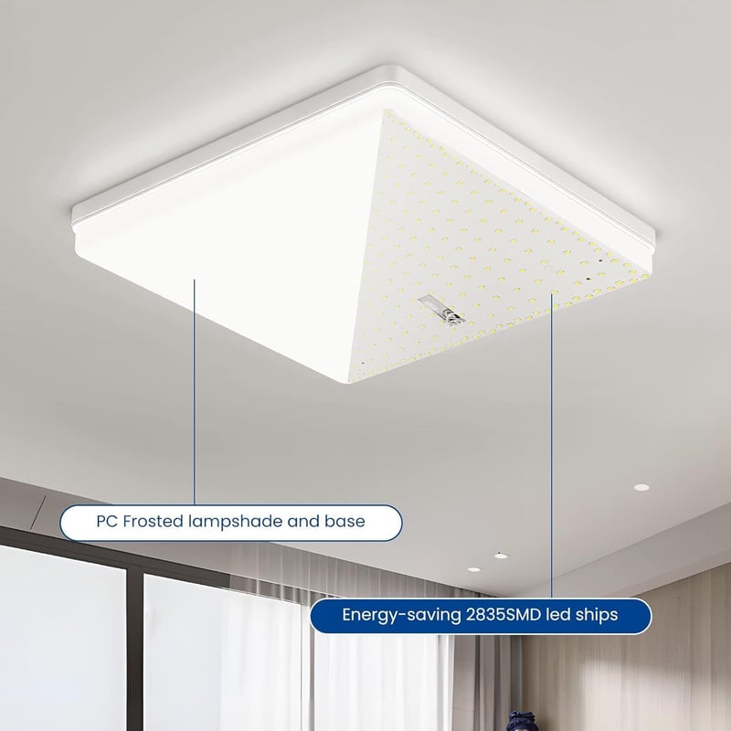 EASY EAGLE LED Mennyezeti Lámpa 48W 4800lm 30cm Fürdőszoba Nappali Konyha 2db