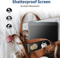 EasyAcc iPad 10.2" Billentyűzetes Tok QWERTZ Német Billentyűzettel, 7-9. Generáció 8