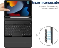 EasyAcc iPad 10.2 hüvely billentyűzettel 9./8./7. generáció fekete 4