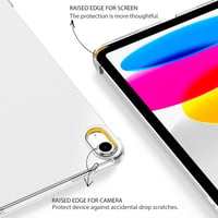 EasyAcc iPad 10. gen. 10,9" / iPad A16 11. gen. ultravékony tok auto alvás/ébresztés - ezüst 4