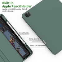 Puzdro EasyAcc pre iPad Pro 12,9" (6./5./4./3. generácia, roky 2022/2021/2020/2018) s držiakom na Apple Pencil 4