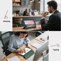 EasyAcc Lenovo IdeaTab 11" (2025) TB-336ZU/FU tablet tok tolltartóval - éjzöld 7