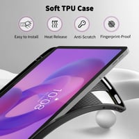 Husă tabletă EasyAcc pentru Lenovo IdeaTab 11" (2025) TB-336ZU/TB-336FU cu suport pentru stilou și stand - negru 5