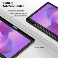 Husă tabletă EasyAcc pentru Lenovo IdeaTab 11" (2025) TB-336ZU/TB-336FU cu suport pentru stilou și stand - negru 4