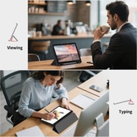 Husă tabletă EasyAcc pentru Lenovo IdeaTab 11" (2025) TB-336ZU/TB-336FU cu suport pentru stilou și stand - negru 7
