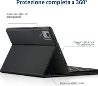 EasyAcc Lenovo Tab M11 TB330 2024 Billentyűzetes Tok Képernyővédővel 4