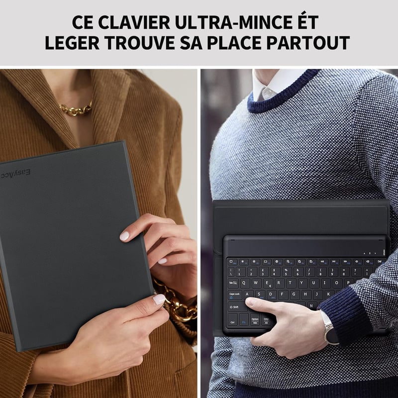 EasyAcc Lenovo Tab M11 TB330 2024 Billentyűzetes Tok Képernyővédővel