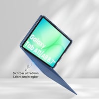 Obal EasyAcc pre Samsung Galaxy Tab A11 2025 / Tab A9 8,7 palca – modré ochranné puzdro na tablet 3