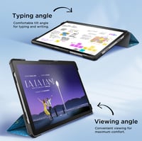 EasyAcc puzdro pre Samsung Galaxy Tab A11+ (SM-X230) 2025 / A9+ (SM-X210) 2023 11", ochranný kryt z PU kože so stojanom, funkcia automatického uspania/prebudenia 6